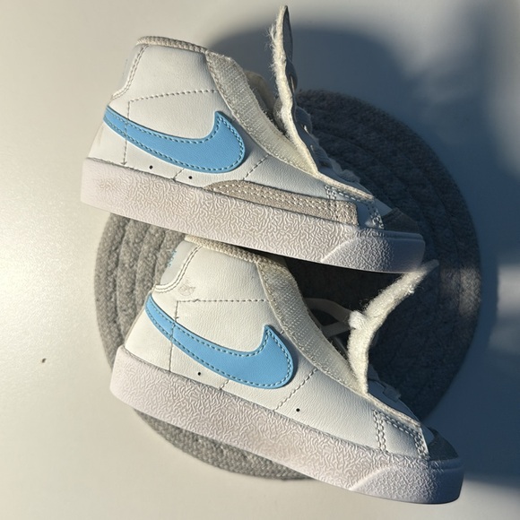 Nike Blazer Mid '77 Blue Toddler Shoe Size 7 - Picture 8 of 8